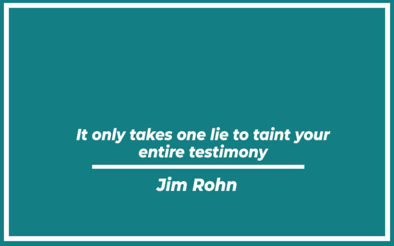 27 Top Don't Lie To Me Quotes (with Explanation) - Life Success Journal