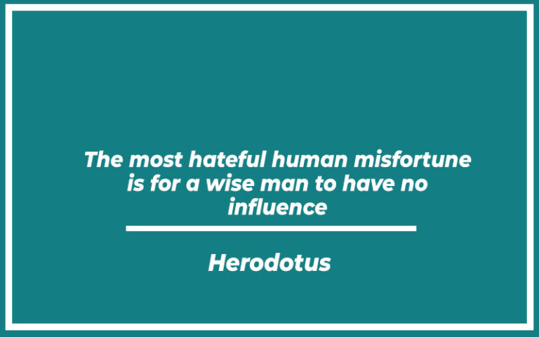 27 Top Herodotus Quotes (with Explanation) - Life Success Journal