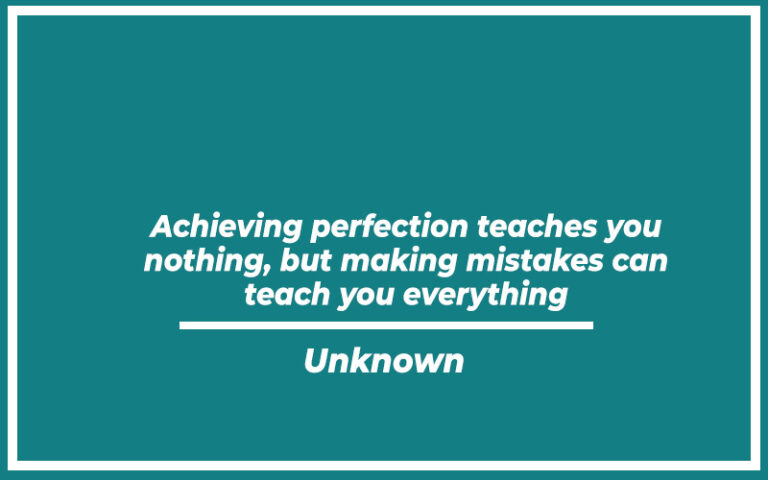 27 Top Perfectionism Quotes (with Explanation) - Life Success Journal