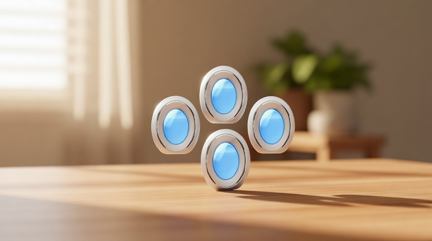 Febreze Bathroom Air Freshener Odor-Fighting for Small Spaces Scented Plug In Alternative Long-Lasting for Home and Bathroom and Kitchen Closet Air Fresheners, Linen & Sky Scent, 4 Count