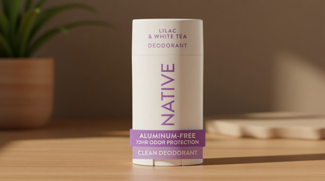 Native Deodorant Contains Naturally Derived Ingredients, 72 Hour Odor Control, Deodorant for Women and Men, Aluminum Free, Lilac & White Tea 2.65oz