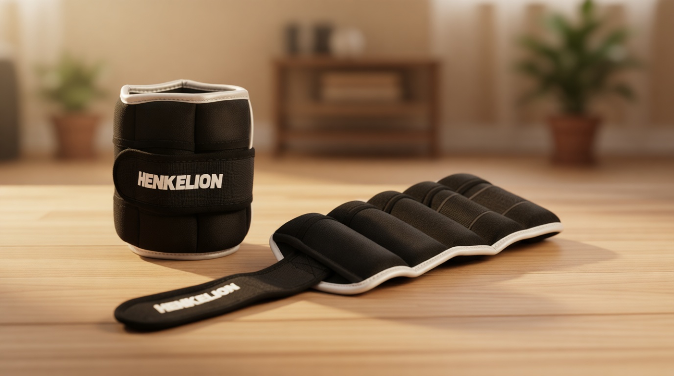 Henkelion 1 Pair 2 3 5 10 Lbs Adjustable Ankle Weights for Women Men Kids, Strength Training Wrist and Ankle Weights Sets for Gym, Fitness Workout, Running, Lifting - Black Grey Pink Blue Purple