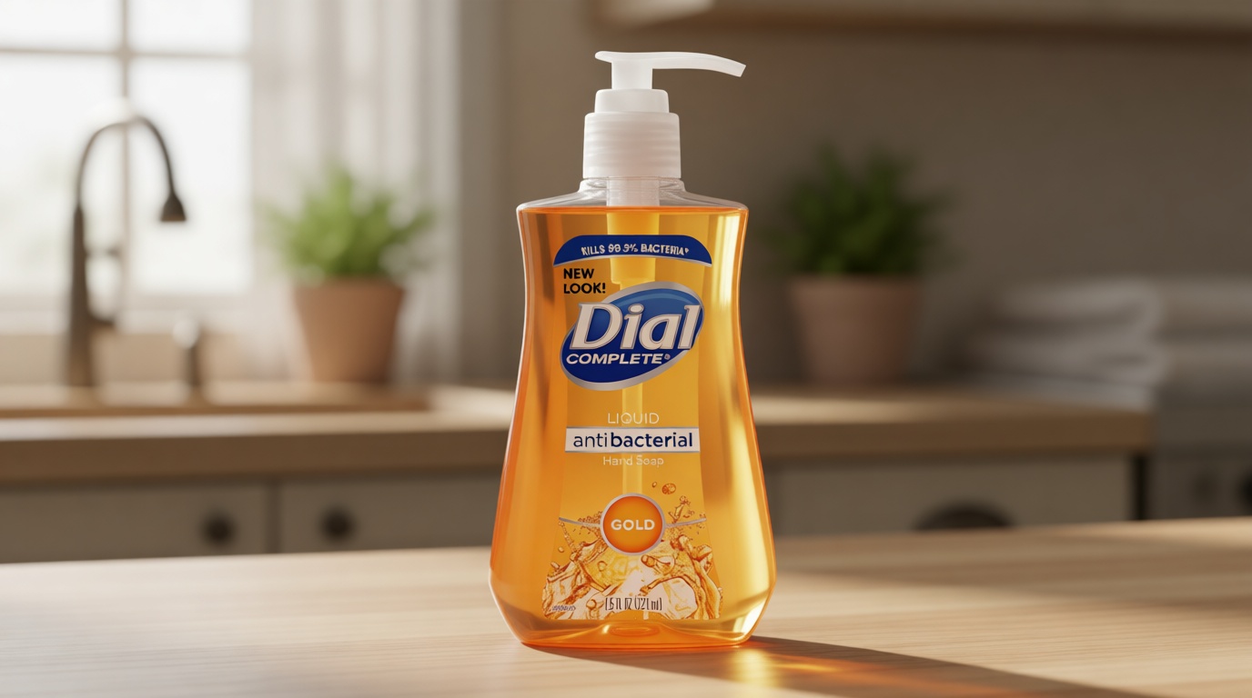 Liquid Dial Antimicrobial Liquid Soap, 7.5 oz Pump Bottle