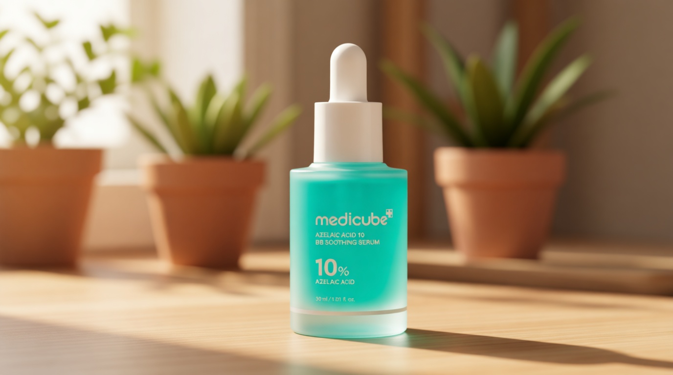 medicube Azelaic Acid 10 Soothing Serum | Clarifying Serum for Troubled & Oily-Prone Skin with B3+B5 | Stressed Skin Calming & Post-Blemish Tone Care | Korean Skincare 30ml, 1.01 fl oz