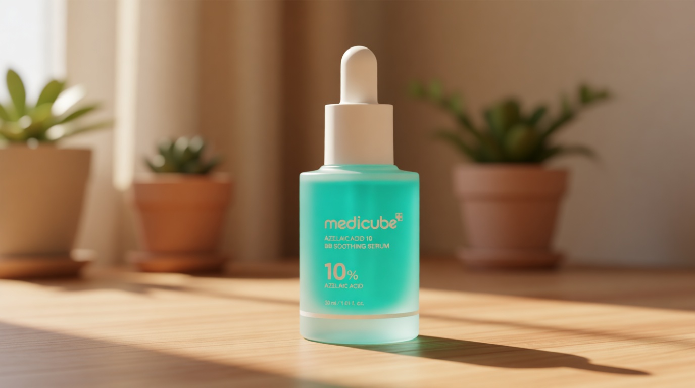 medicube Azelaic Acid 10 Soothing Serum | Clarifying Serum for Troubled & Oily-Prone Skin with B3+B5 | Stressed Skin Calming & Post-Blemish Tone Care | Korean Skincare 30ml, 1.01 fl oz