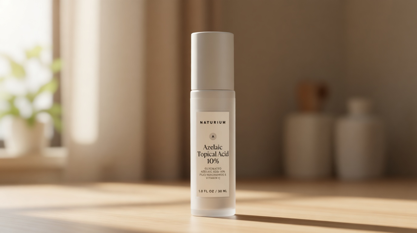 Naturium Azelaic Topical Acid 10%, Face & Skin Care Beauty Treatment with Niacinamide & Vitamin C, 1 oz