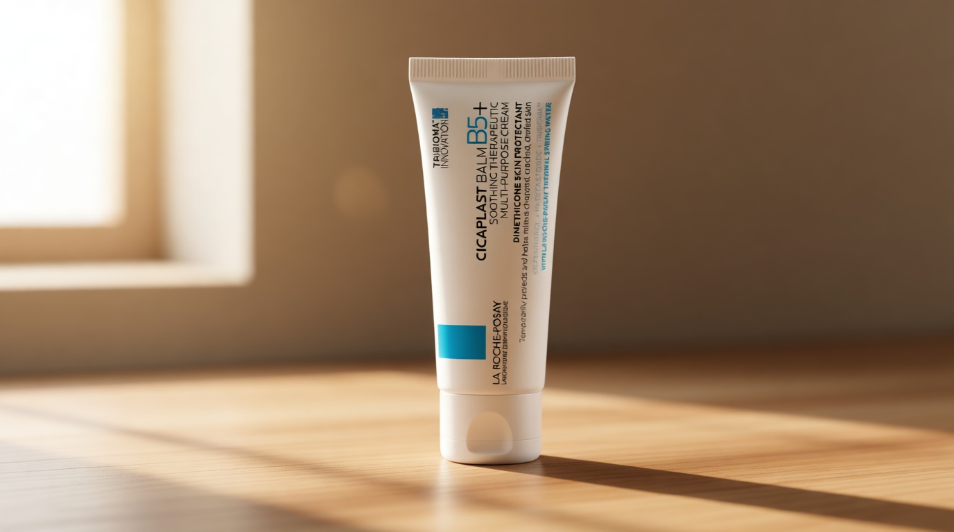 La Roche-Posay Cicaplast Balm B5 Skin Barrier Repair Cream with Centella Asiatica, Shea Butter & Panthenol | Multi-Purpose Healing Ointment for Dry, Irritated Skin | Face, Body & Hand Balm, Baby Safe
