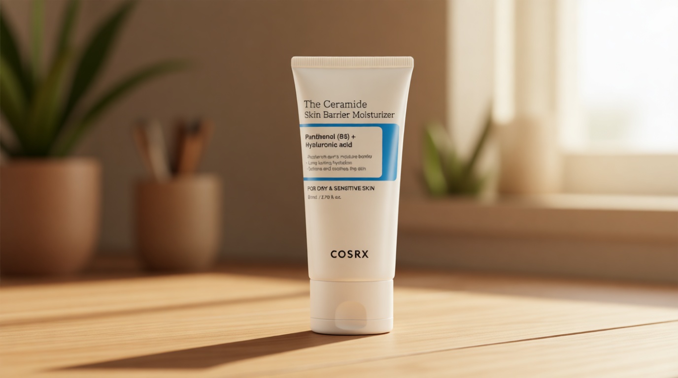 COSRX Ceramide Skin Barrier Moisturizer for Face with 7 Ceramides, Hyaluronic Acid & Panthenol for All Skin Types, 2.7 Fl. Oz, Korean Skin Care