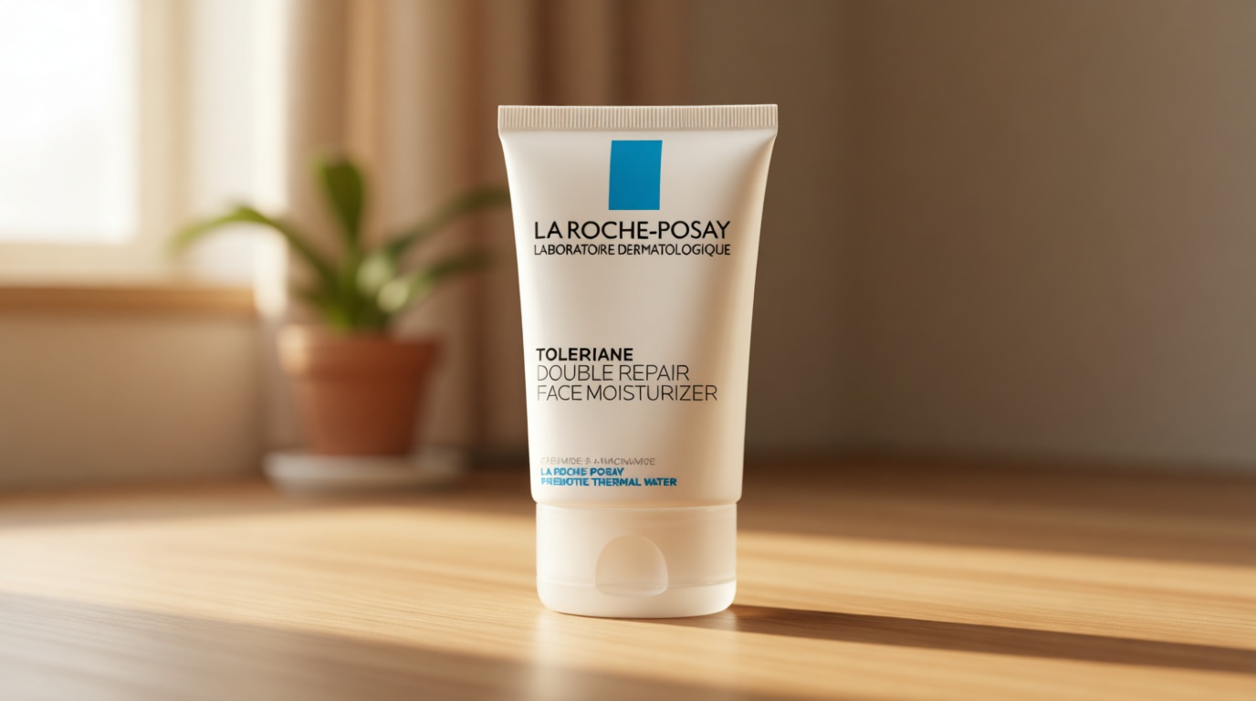 La Roche-Posay Toleriane Double Repair Face Moisturizer, Daily Moisturizer Face Cream with Ceramide & Niacinamide for All Skin Types, Immediate Comfort & Long Lasting Hydration, Fragrance Free
