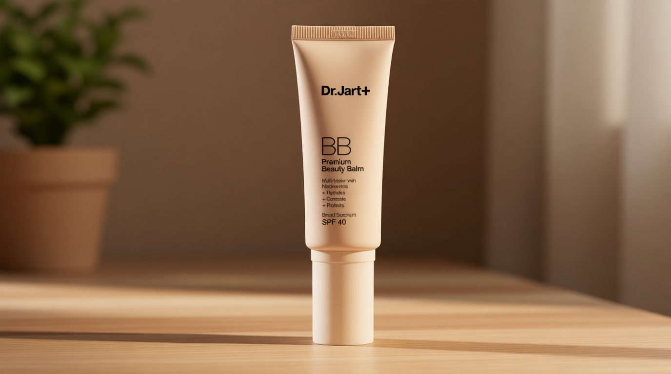 Dr.Jart+ Premium BB Korean Tinted Moisturizer with SPF 40 and Niacinamide | bb cream |Skin Tint | Korean Makeup, 1.35 Fl Oz