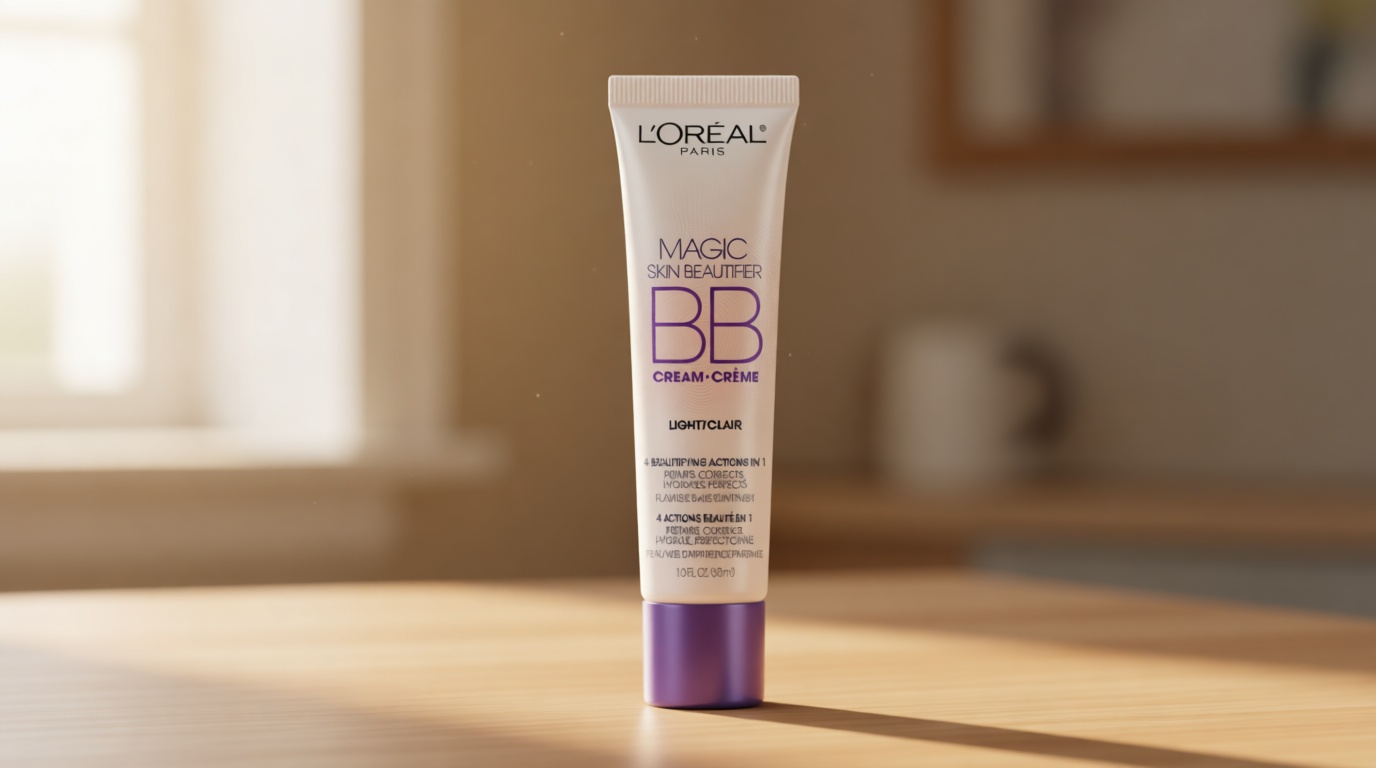 L'Oréal Paris Makeup Magic Skin Beautifier BB Cream Tinted Moisturizer, Light, 1 fl oz, 1 Count