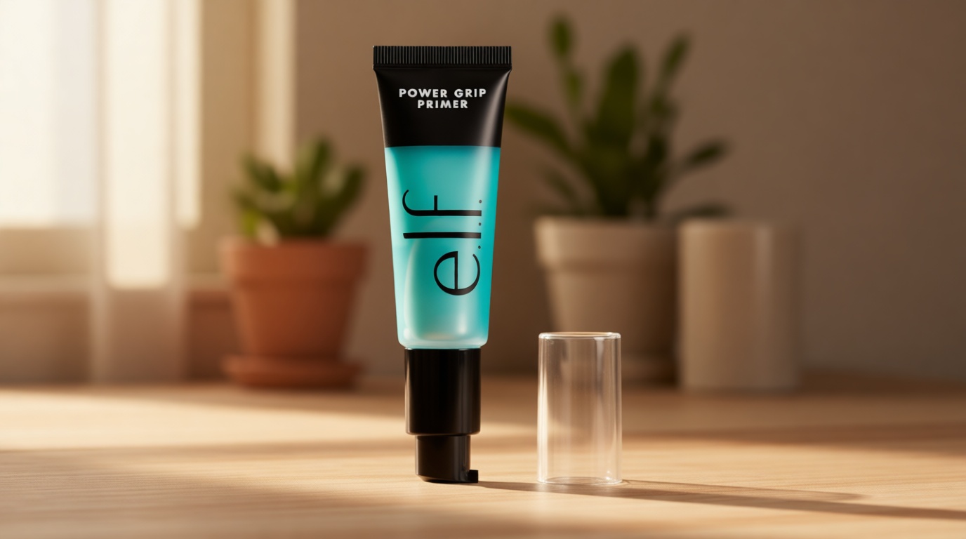 e.l.f. Power Grip Primer, Gel-Based & Hydrating Face Primer For Smoothing Skin & Gripping Makeup, Moisturizes & Primes, 0.811 Fl Oz (24 ml.)