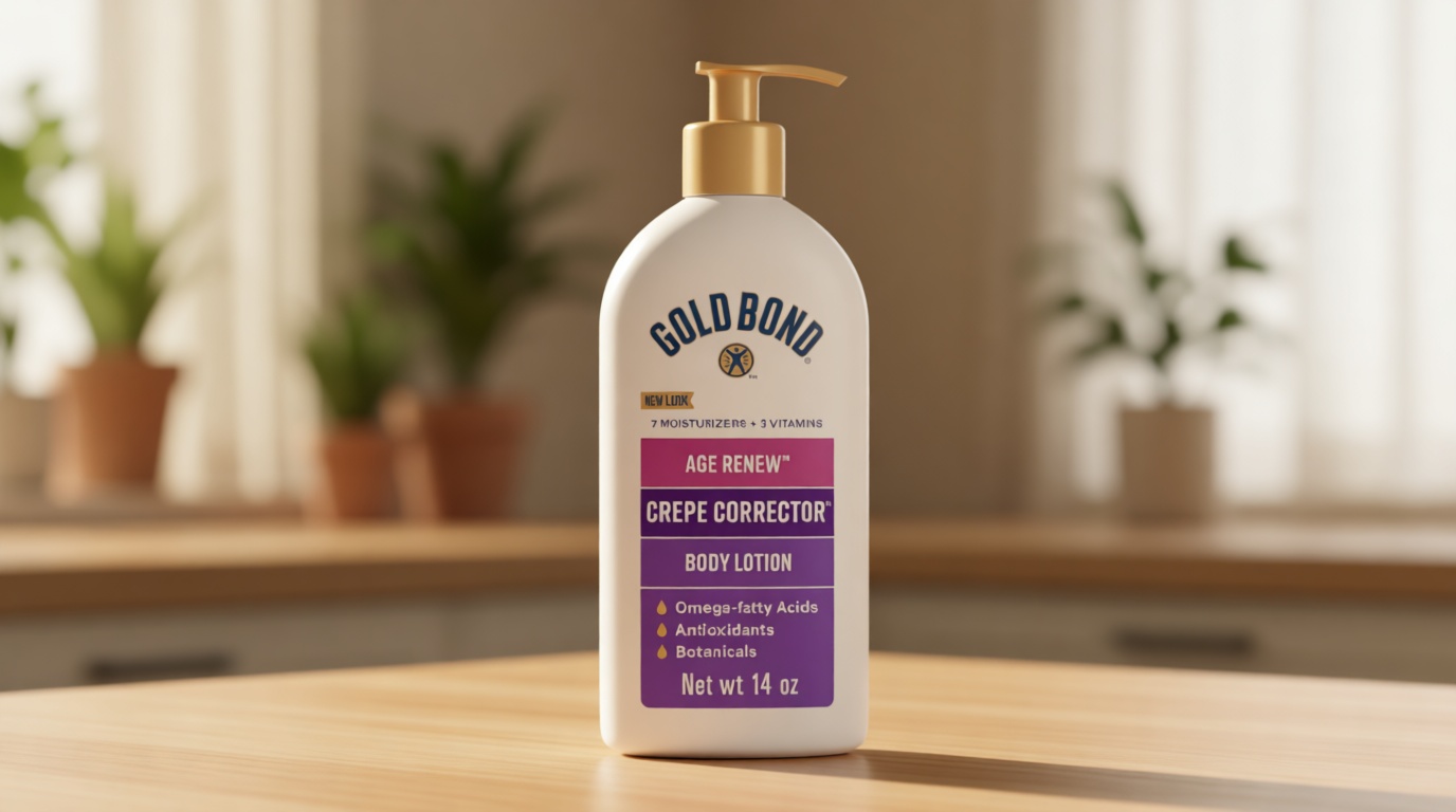 Gold Bond Age Renew Crepe Corrector Body Lotion, Replenishing & Smoothing Formula, Gold Bond Crepe Corrector Body Lotion, 14 oz