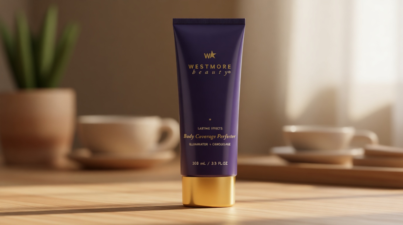 Westmore Beauty Body Coverage Perfector – Waterproof Leg & Body Makeup/Bronzer For Women - Best Tattoo Cover Up Makeup & Tattoo Concealer - 3.5 Oz Golden Radiance