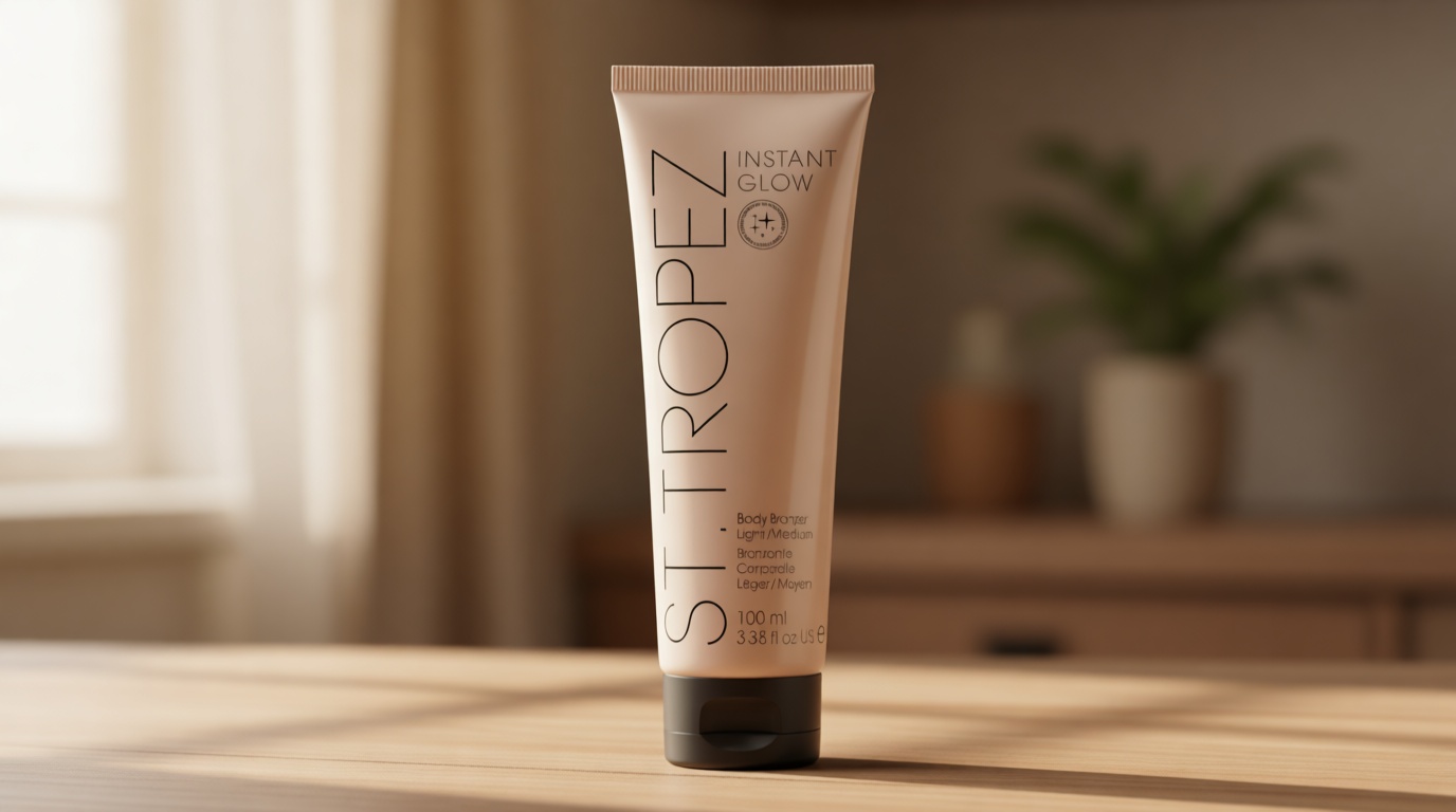 St.Tropez Instant Glow Face & Body Bronzer Makeup, Smudge-Proof, Vegan, Natural & Cruelty Free