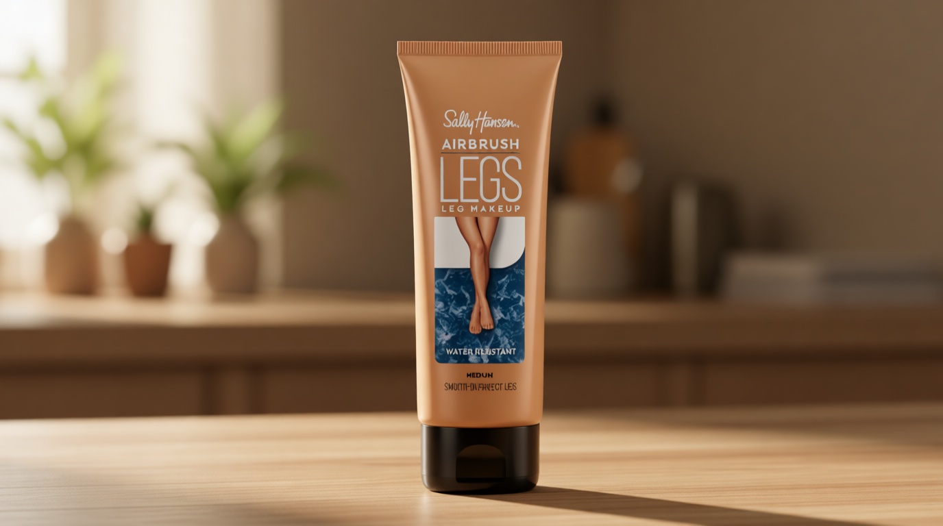 Sally Hansen Airbrush Legs®, Leg Makeup, Medium, Easy Application, Flawless Looking Legs, Water Resistant, Transfer Proof Lotion