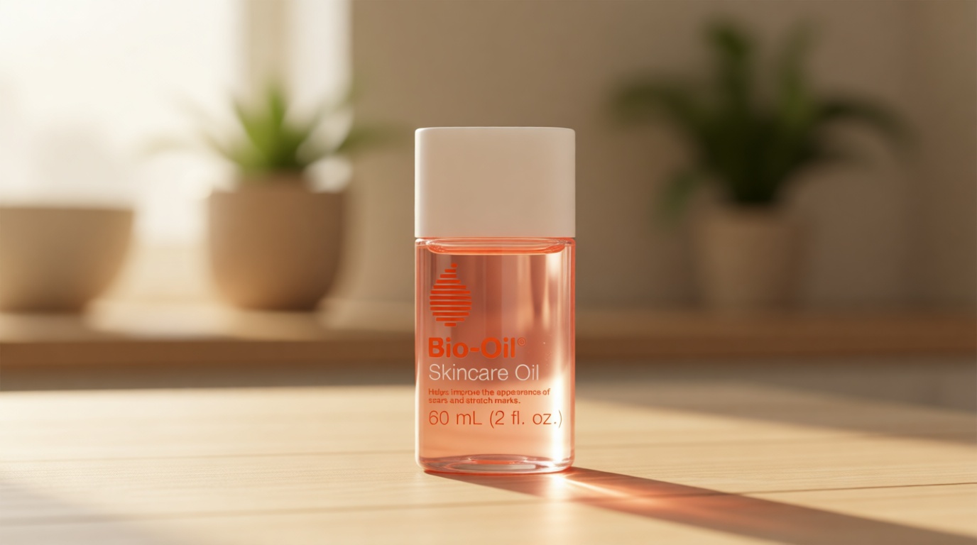 Bio-Oil Skincare Body Oil Serum, Face and Body Moisturizer with Vitamin E & A, for Scars, Stretch Marks, Sensitive Skin, All Skin Types, Dermatologist Recommended, Non-Comedogenic, 2 Oz