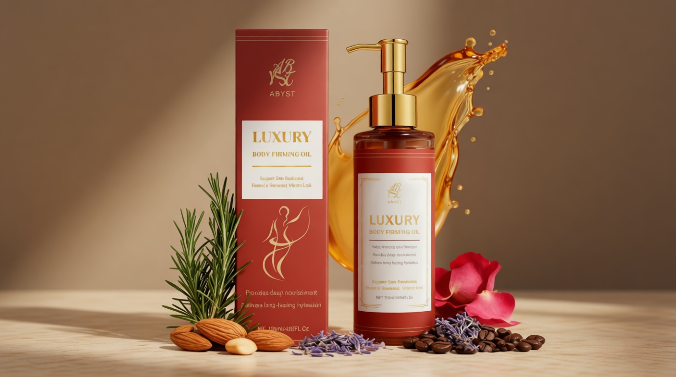 Body Firming Oil - Luxury Toning & Tightening Treatment for Crepey Skin - Hydrating, Nourishing Elixir to Improve Skin Texture & Elasticity - 120ml (1)