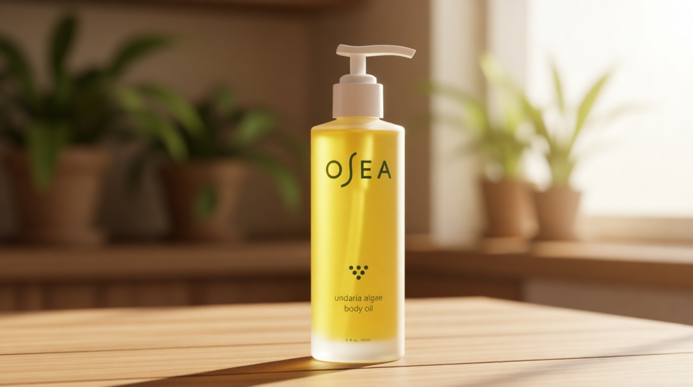 OSEA Undaria Algae Body Oil 5 oz – Visibly Firming, Deeply Moisturizing, Instantly Improve Elasticity, Clean Lightweight Non-Greasy Hydration, Vegan & Cruelty-Free Seaweed Skincare