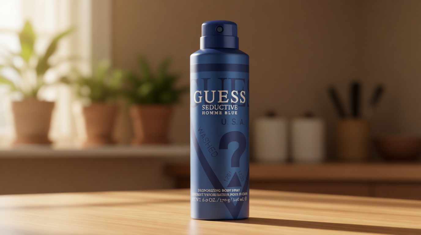 Guess Guess Seductive Homme Blue Men Body Spray, 6 Ounce (Pack of 1)