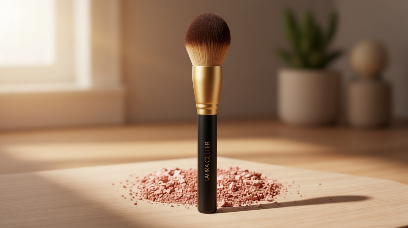 LAURA GELLER NEW YORK Cosmetic Professional Makeup Brushes - Cruelty-Free - Classic Bronzer Brush