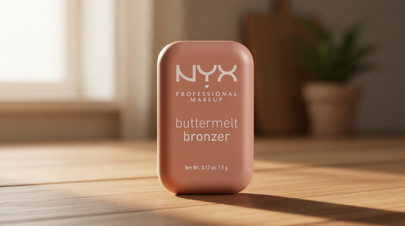 NYX PROFESSIONAL MAKEUP Matte Buttermelt Bronzer, Longwear Face Makeup with Up to 12 Hours of Wear, Vegan Formula - Deserve Butta (Light Medium Cool)