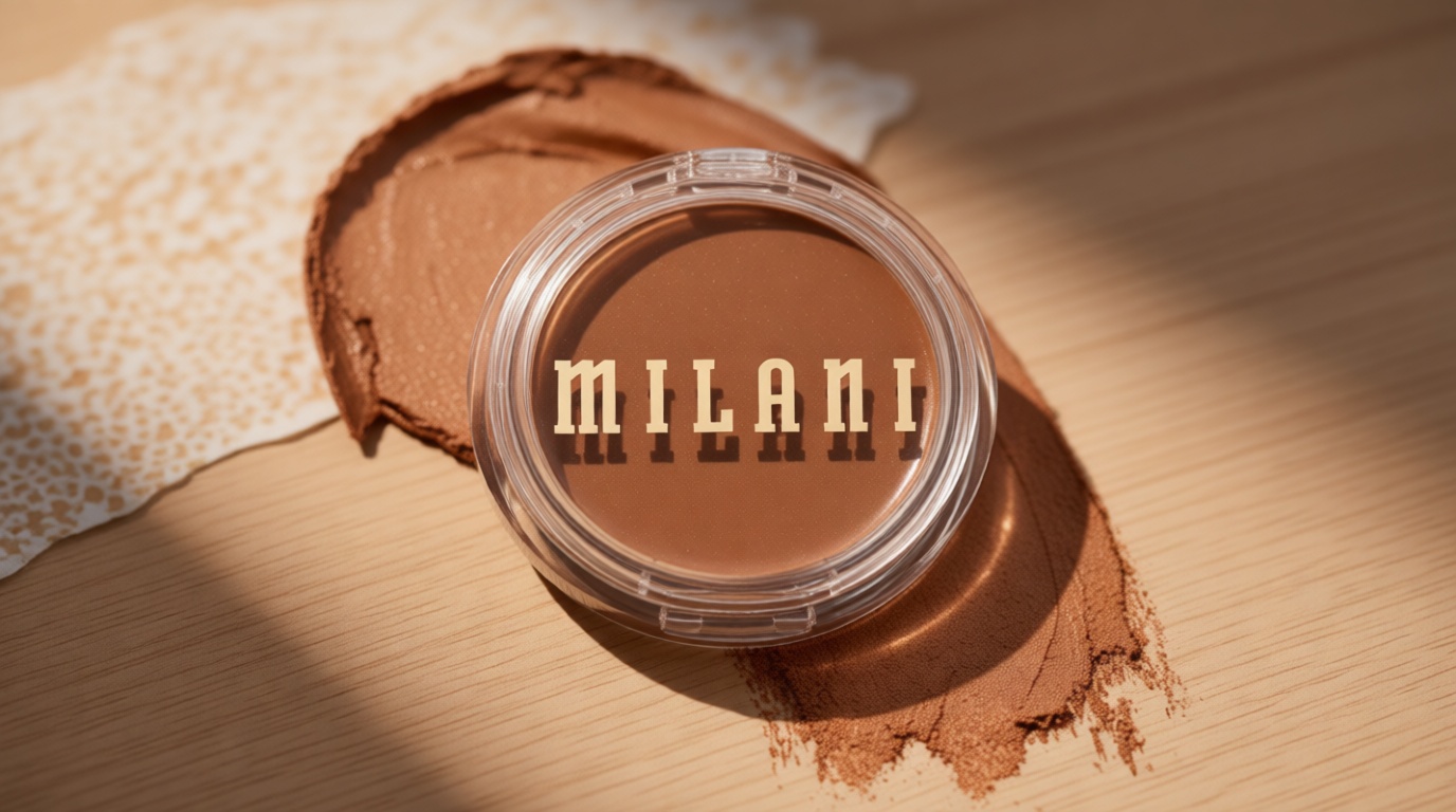 Milani Cheek Kiss Cream Bronzer, 110 - Hey Honey, Vegan & Cruelty-Free, Made in Korea, Lightweight Glow, Soft Matte Finish