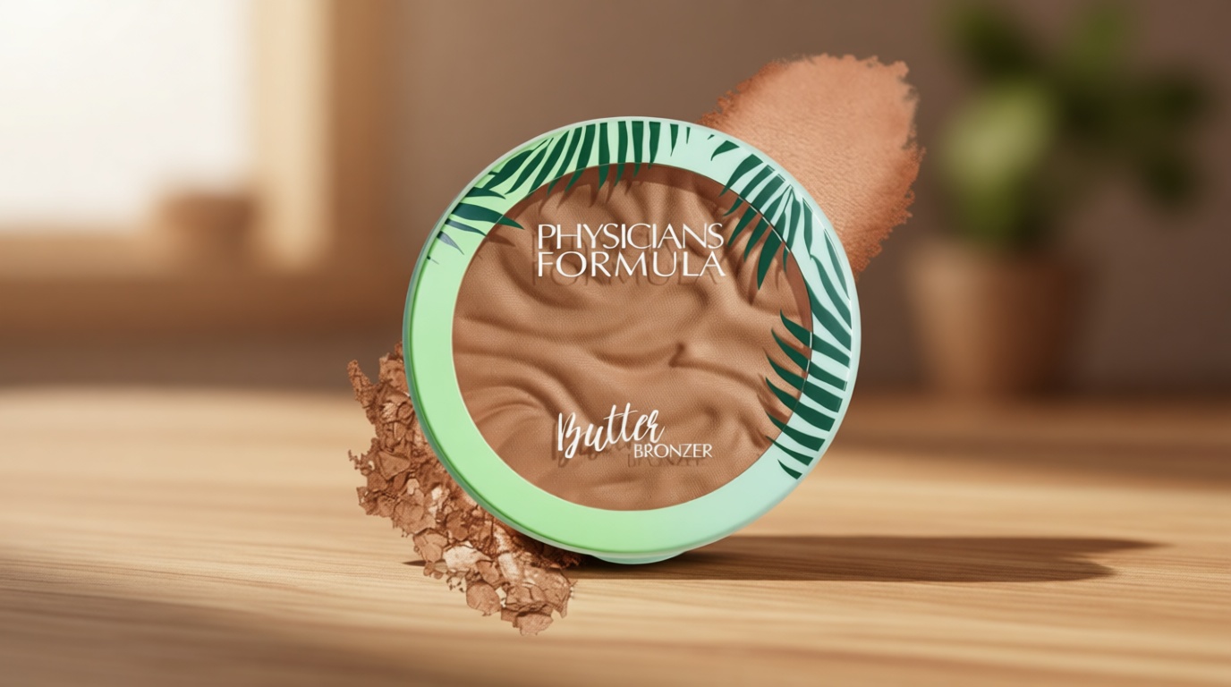Physicians Formula Murumuru Butter Bronzer, Moisturizing, Nourishing Blend for Silky All-Day Luminous Glow, Dermatologist Tested, Hypoallergenic, Cruelty-Free -Bronzer
