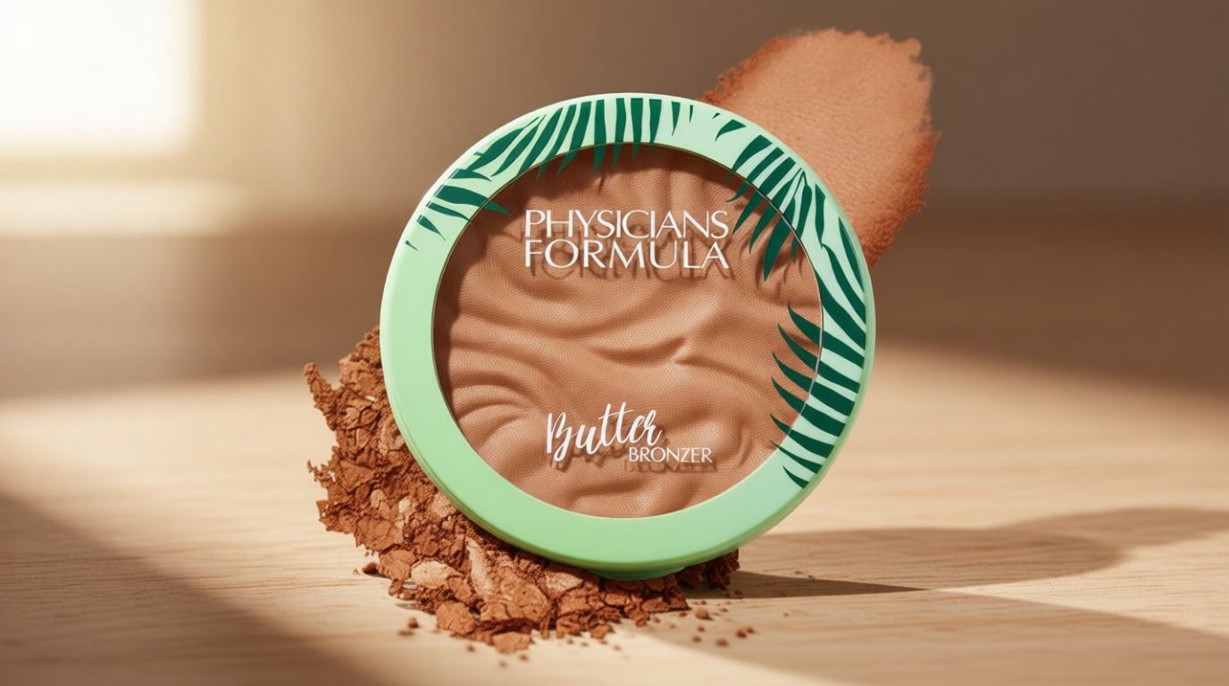Physicians Formula Murumuru Butter Bronzer, Moisturizing, Nourishing Blend for Silky All-Day Luminous Glow, Dermatologist Tested, Hypoallergenic, Cruelty-Free -Bronzer