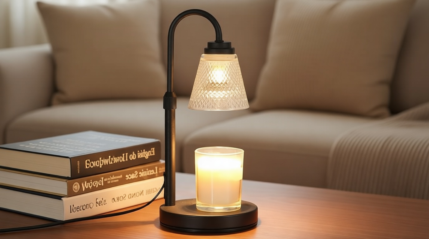 Candle Warmer Lamp with Timer Dimmer, Birthday Gifts for Mom Women Friend Sister, House Warming Gifts, Wax Melt Warmer, Office Apartment Dorm Room Home Decor Recycled Claim Standard Blended