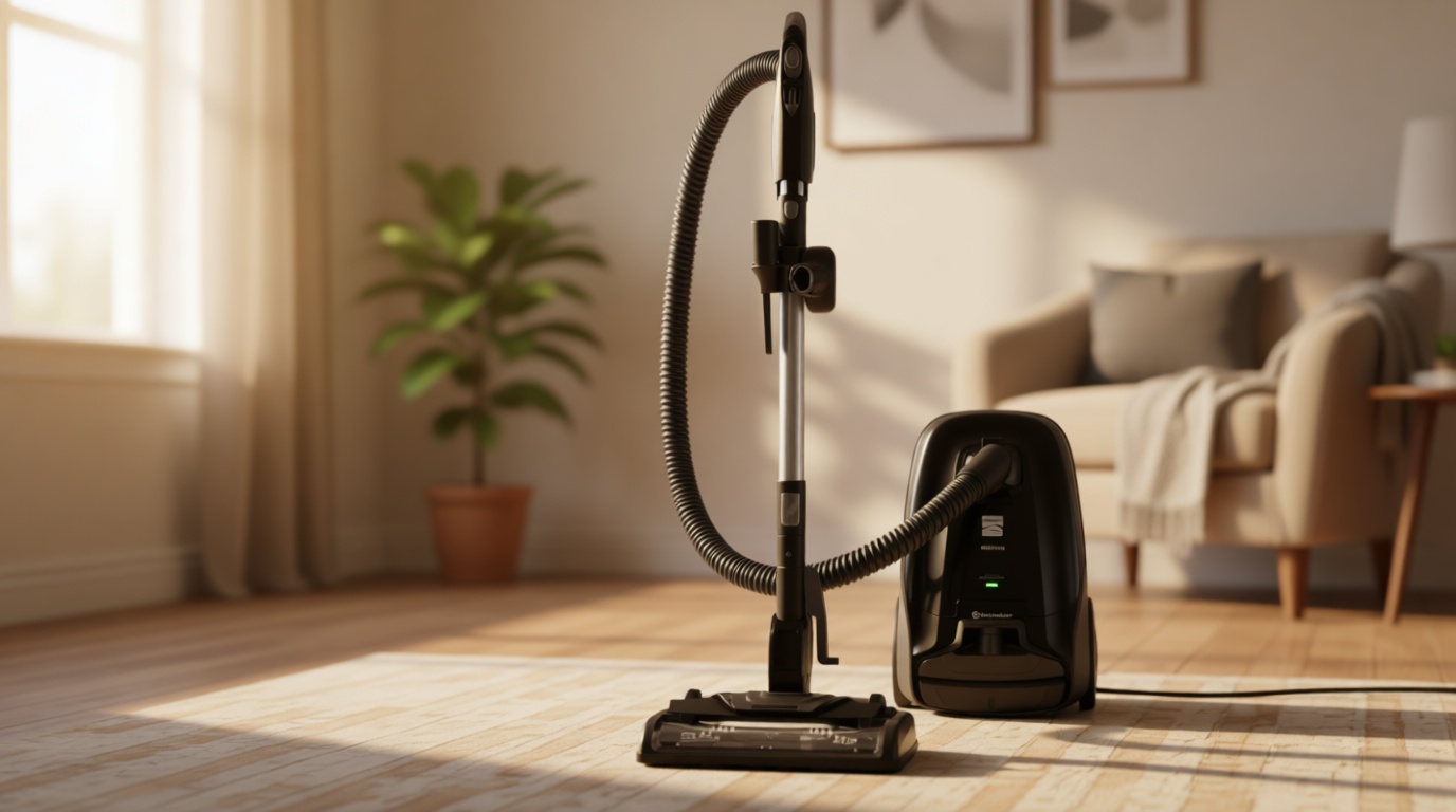 Kenmore BC3006 400 Series Pet Friendly Lightweight Bagged Canister Vacuum Cleaner 2-Motor Design with Hair Eliminator Brushroll, HEPA Filter, LED Headlight, Extended Wand and Auto Cord Rewind