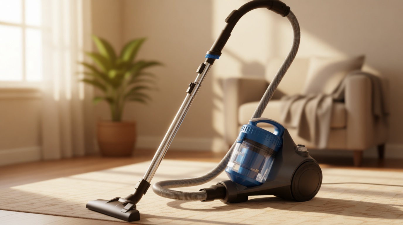 Eureka WhirlWind Bagless Canister 2.5L Vacuum Cleaner, Lightweight Vac for Carpets and Hard Floors, NEN110A, Blue