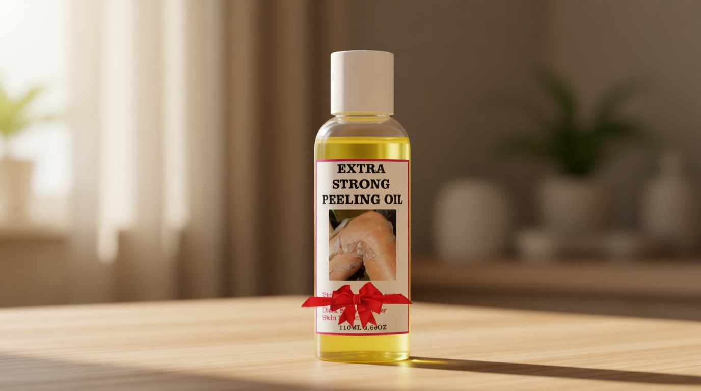 Yellow Peeling Oil for Dark Skin Strong Peel Oil Extra Strength Exfoliating Chemical Exfoliant Peels Solution at Home Body Peeling for Exfoliate Body Hand Foot Knuckle All Skin Type 3.66 OZ