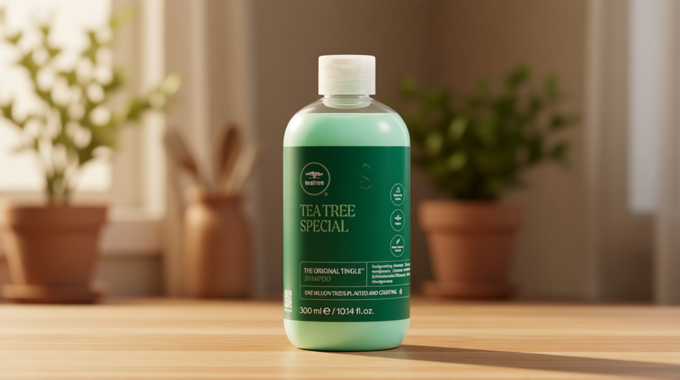 Tea Tree Special Shampoo, Deep Cleans, Refreshes Scalp, For All Hair Types, Especially Oily Hair