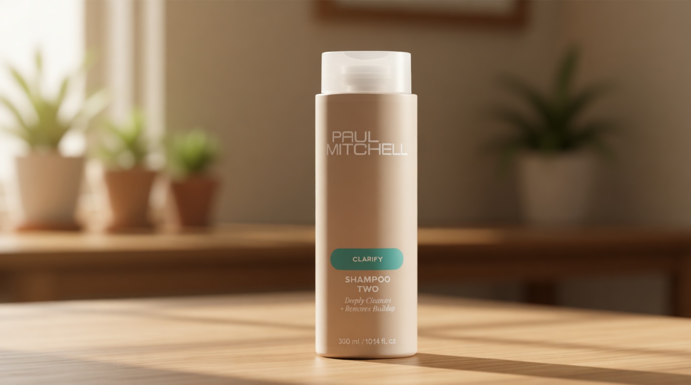 Paul Mitchell Shampoo Two, Clarifying Shampoo, Deep Cleanses + Removes Buildup, For All Hair Types, Especially Oily Hair