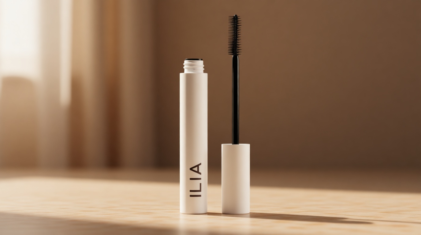 ILIA - Limitless Lash Mascara | Lightweight, Nourishing, Lengthening, Lifting | Flake + Smudge-Resistant | Non-Toxic, Cruelty-Free, Ophthalmologist-Tested, Safe For Sensitive Eyes (Soft Black)