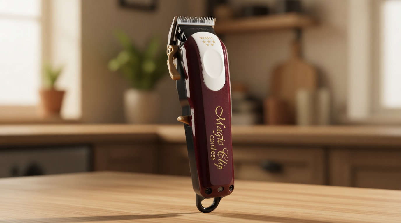Wahl Professional 5 Star Series Magic Clip Cordless Hair Clipper, Stagger-Tooth Blade Professional Hair Trimmer with Attachments, 100+ Minute Run Time
