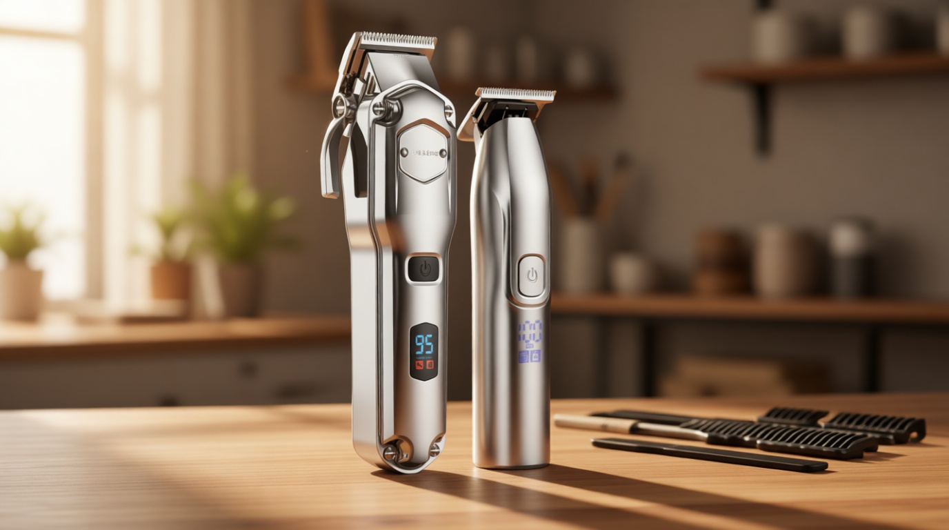 Jack & Rose Clippers and Trimmers Set, Cordless Hair Clippers for Men, Barber Clippers Set