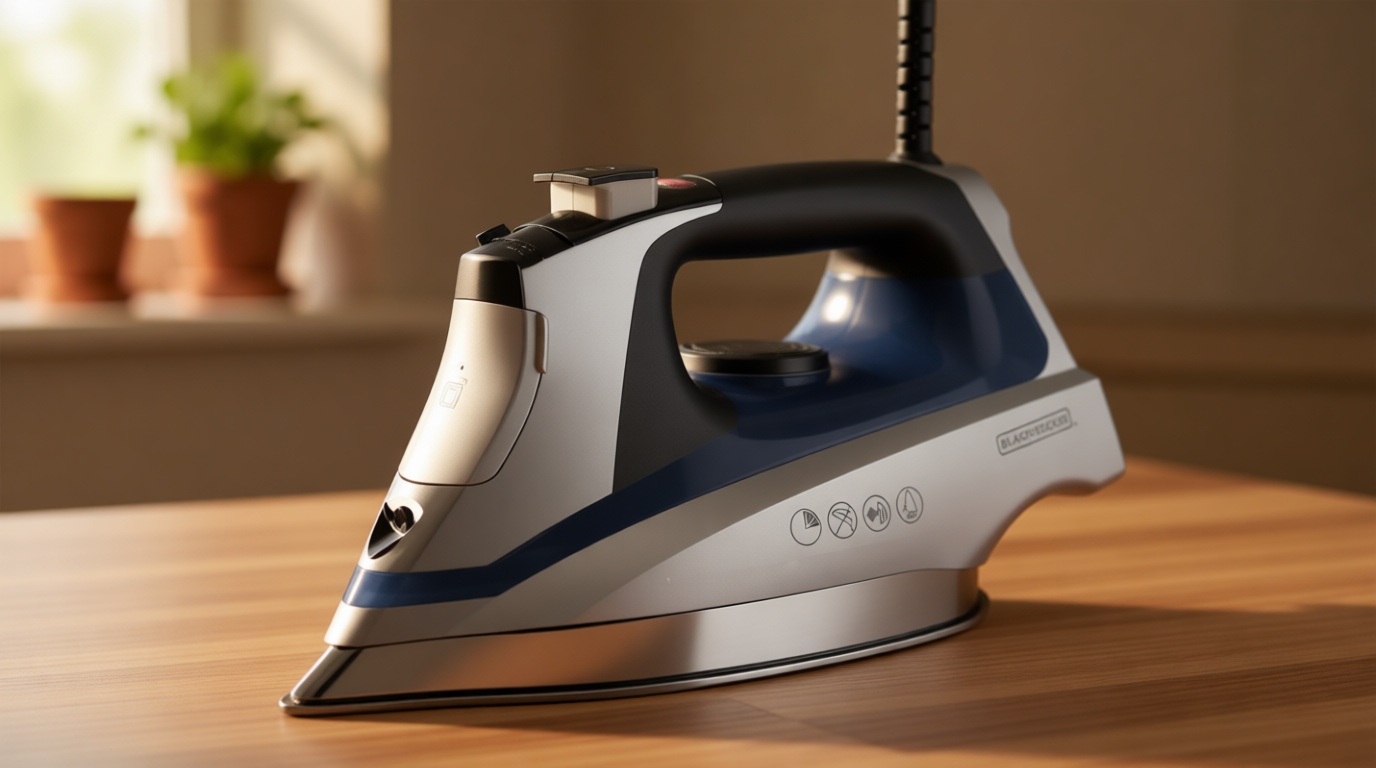 BLACK+DECKER Allure Professional Steam Iron, Blue, D3030
