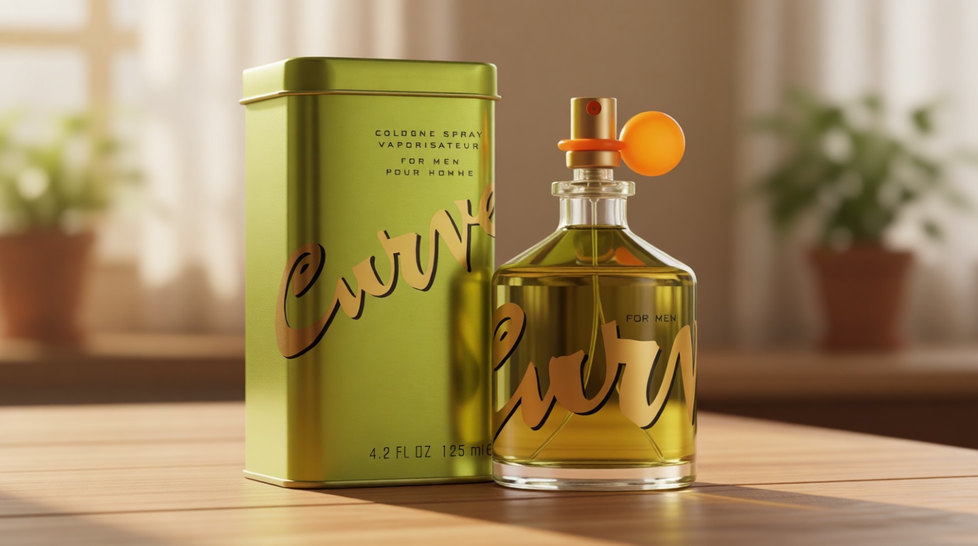 Curve for Men Cologne Spray, Spicy Woody Magnetic Scent for Day or Night, 4.2 fl oz