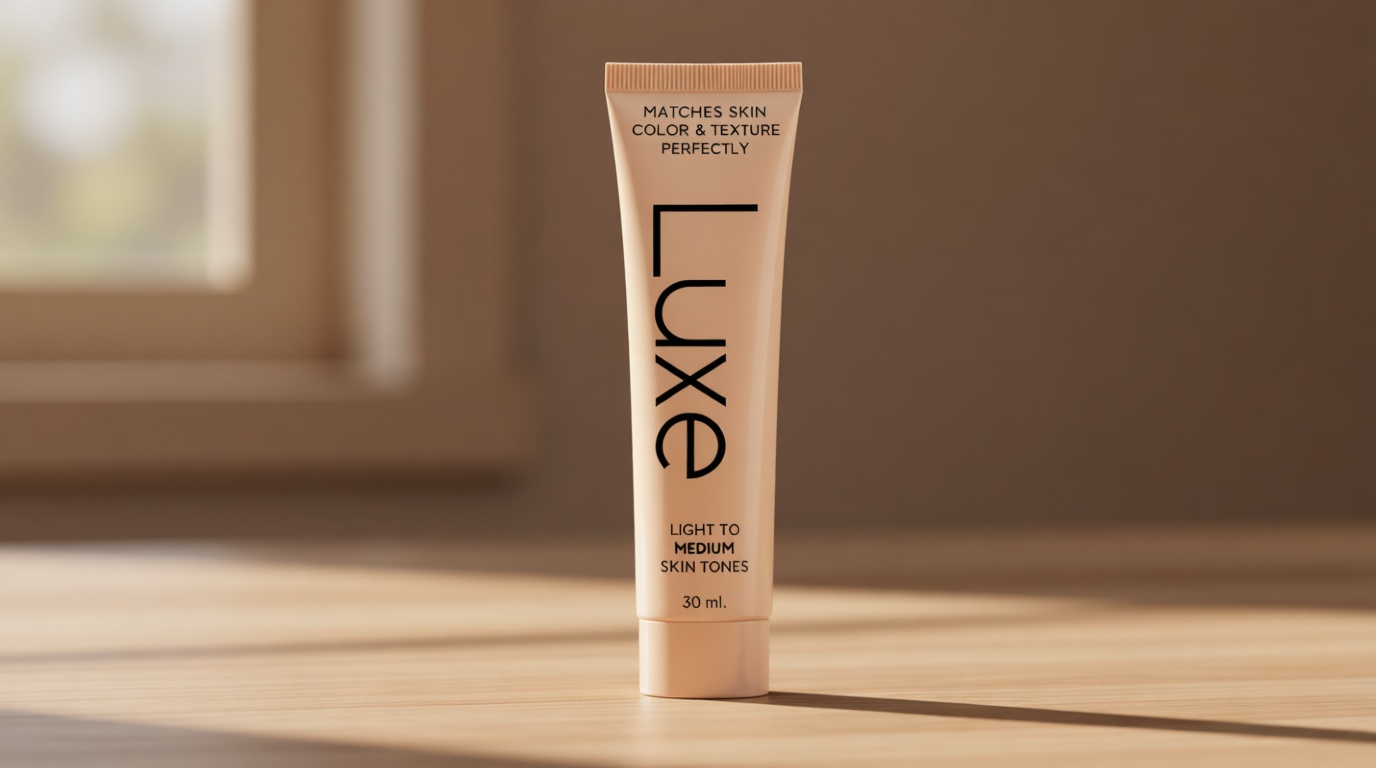 Luxe Research Color Changing Foundation – Instantly Adapts to Your Skin Tone – Buildable Light-to-Medium Coverage – 12-Hour Wear – Natural Dewy Finish