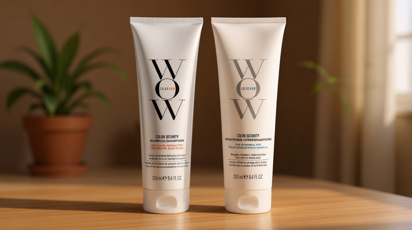 COLOR WOW Dream Clean Duo - 100% clean, sulfate-free COLOR SECURITY SHAMPOO and weightless COLOR SECURITY CONDITIONER| Achieve Super Glossy, Hydrated Hair