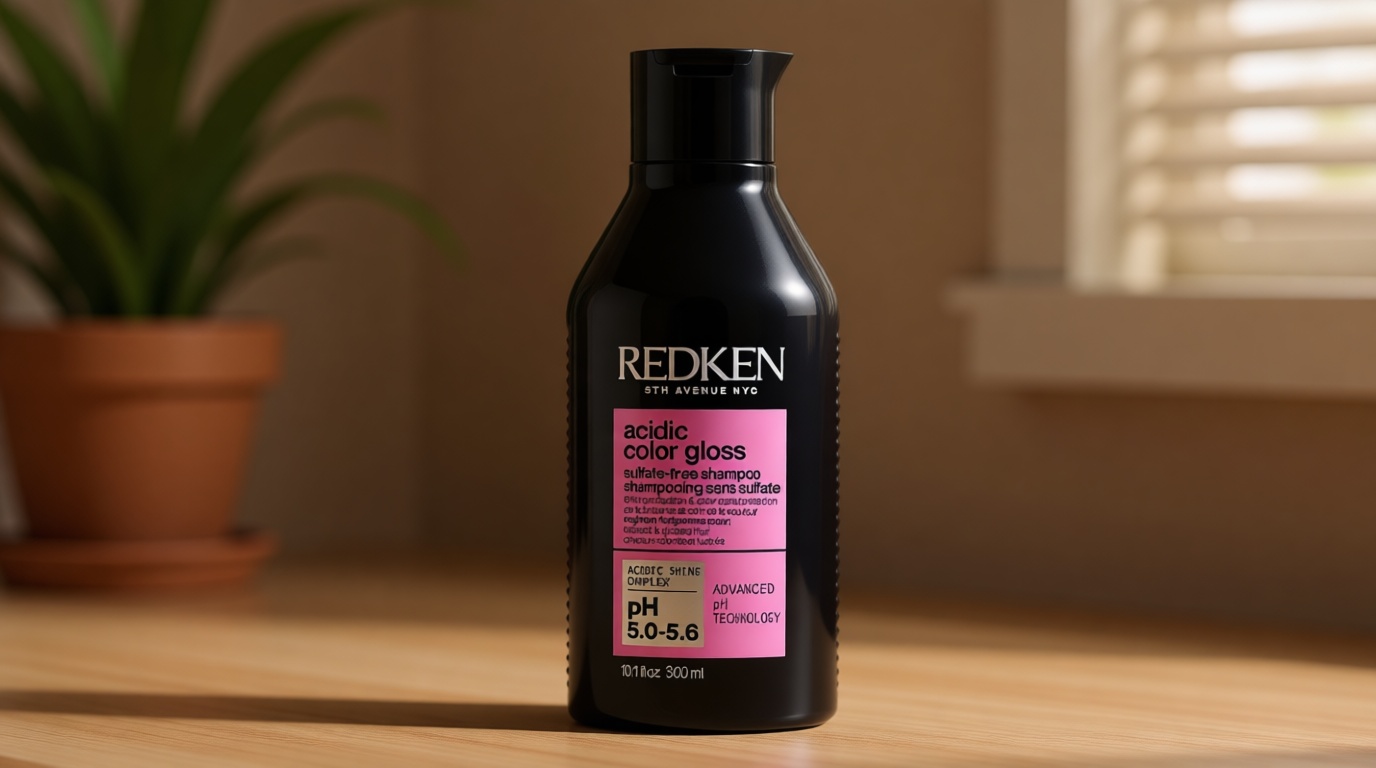 Redken Acidic Color Gloss Sulfate-Free Shampoo for Color Protection and Shine To Help Extend Color & Shine for Color-Treated Hair Cradle to Cradle Certified