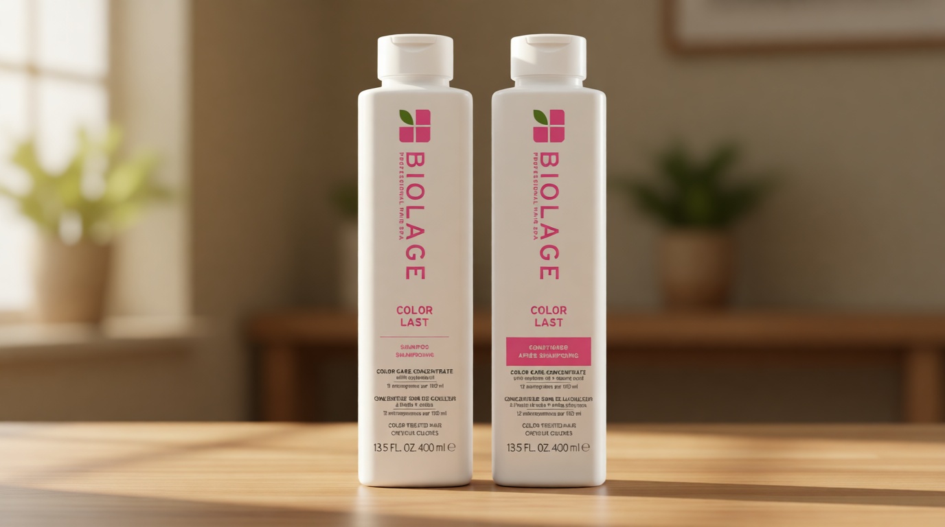 Biolage Color Last Shampoo & Conditioner Set - Helps Protect and Maintain Color-Treated Hair, Hydrates and Adds Shine, Paraben & Silicone-Free, Vegan Cradle to Cradle Certified