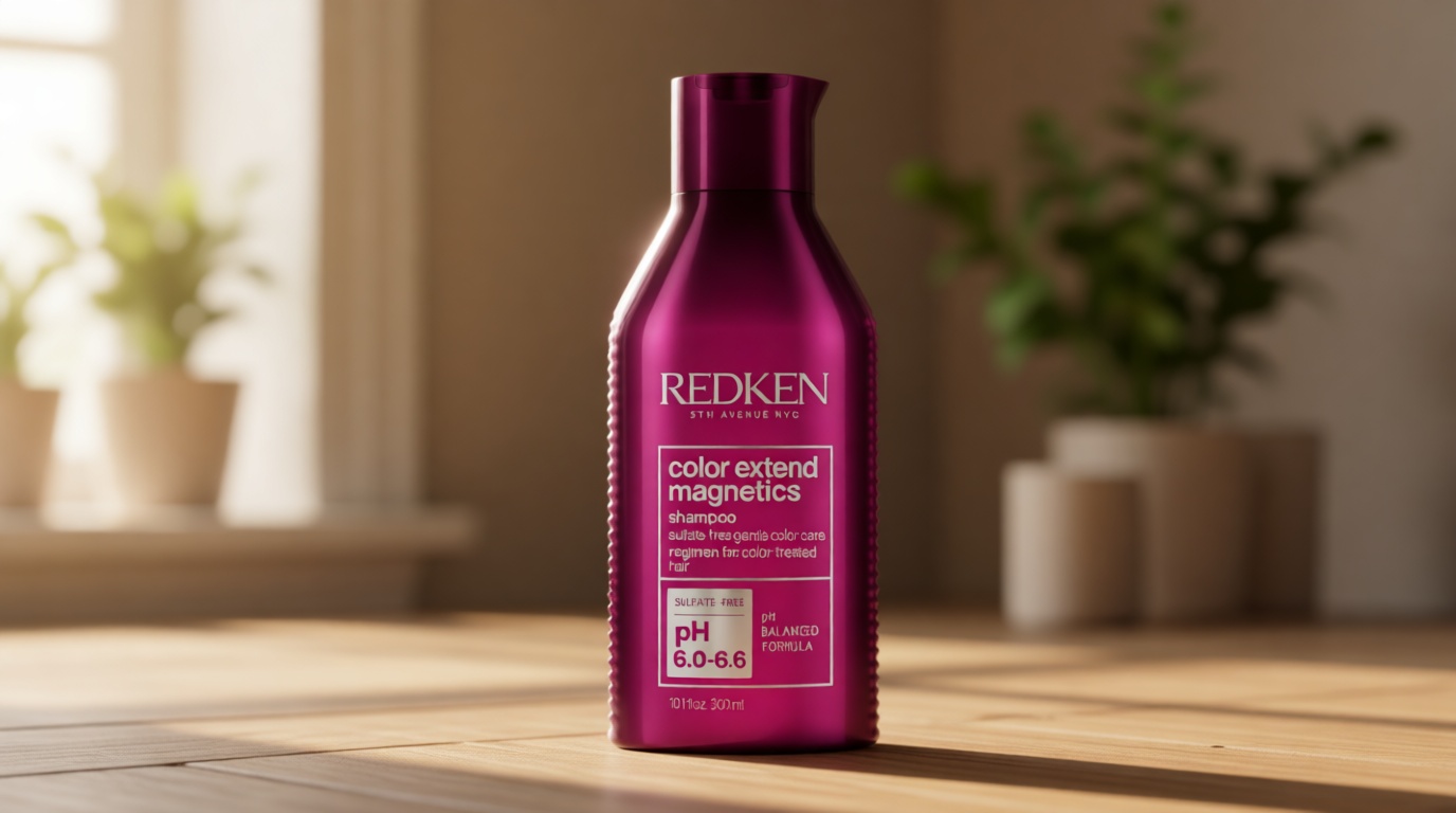 Redken Color Extend Magnetics Shampoo For Color-Treated Hair - Gently Cleanses & Protects Color, With Amino Acid, Sulfate-Free Shampoo Cradle to Cradle Certified