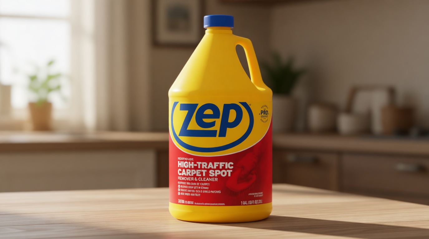 Zep High Traffic Carpet Cleaner - 1 Gallon - Penetrating Formula Removes Deep Stains. Make High-Traffic Areas Look New Again