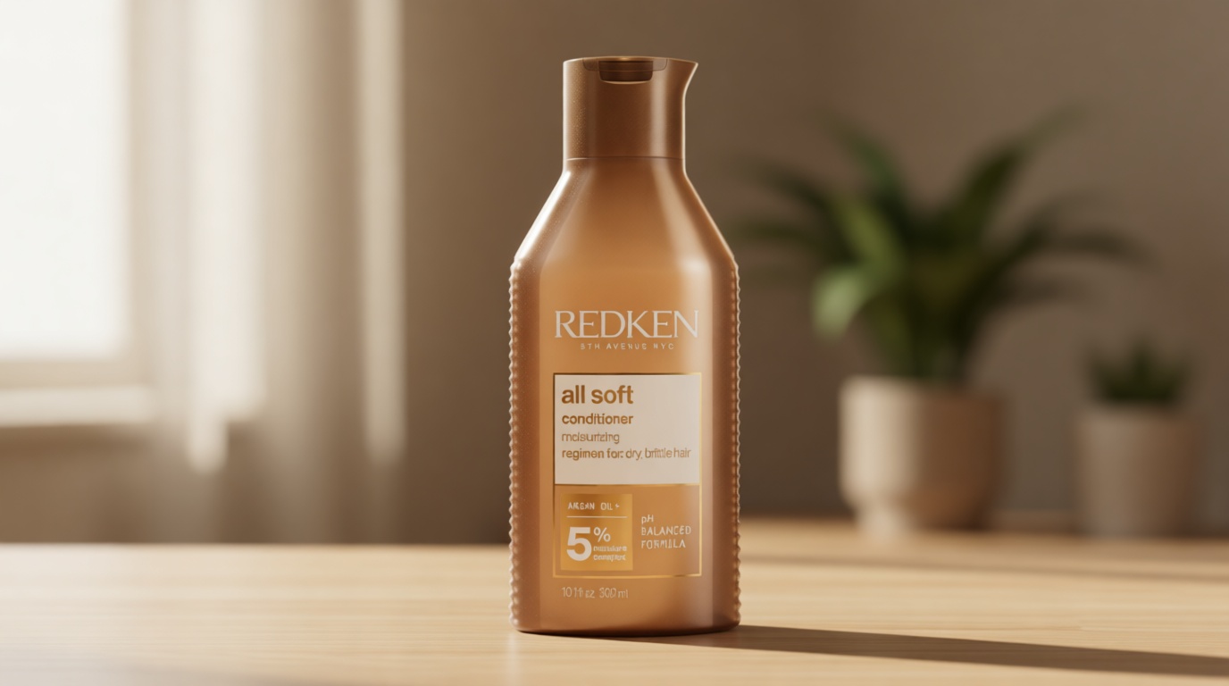 Redken All Soft Conditioner - Moisturizes & Hydrates Dry, Brittle Hair, Softens, Smooths & Adds Hair Shine, Conditioner & Detangler Cradle to Cradle Certified
