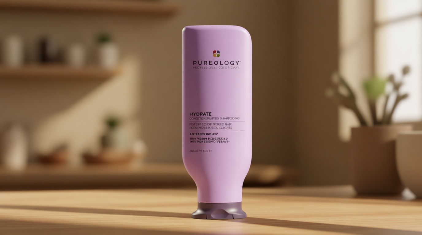 Pureology Hydrate Conditioner - For Dry or Color Treated Hair, Nourishing Conditioner to Restore Moisture and Seal in Hydration, Vegan
