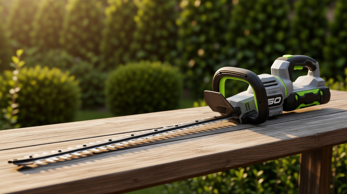 EGO Power+ Hedge Trimmer Cordless, Electric Hedge Trimmer 26", Includes 56V 2.5Ah Battery and Charger - HT2601