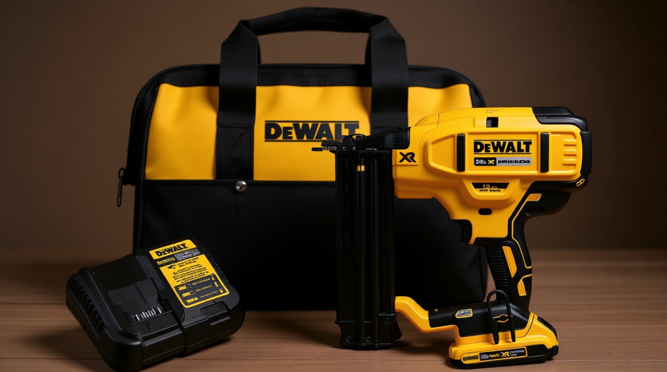DEWALT 20V MAX* Cordless Brad Nailer Kit, 18GA (DCN680D1)